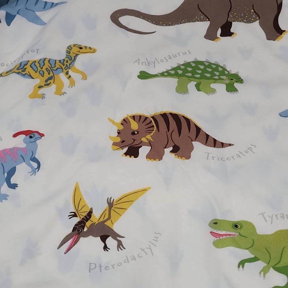 Dinosaur duvet cover set